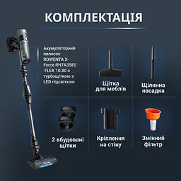 Акумуляторний пилосос Rowenta X-Force Flex 10.80 RH7A35E0 - мініатюра 5