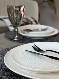 Тарілка 20,5 см "Білий обеліск" - мініатюра 6