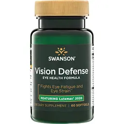 Комплекс для захисту зору Swanson Vision Defense, 60 капсул
