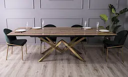 Стіл обідній Welovemebel Елегант розкладний 200/260x100x77 см дерево глянець - мініатюра 5