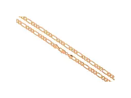 Ланцюжок XUPING медичне золото 50см Позолота 18K "Плетіння Фігаро" 5мм (351110)