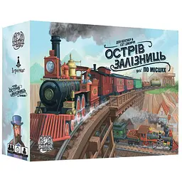 Настільна гра Ігромаг Острів Залізниць: Усі по Місцях (Isle of Trains: All Aboard) (укр.) (7096ОЗ)