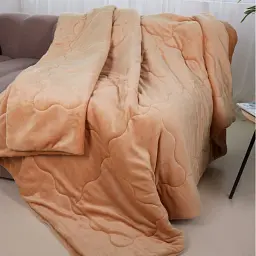 Ковдра-плед антиалергенна літо MirSon Plush Summer Beige 200х220 см бежева (2200010676464) - мініатюра 3