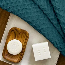 Рушник вафельний Cosas Ocean Greek Waffle 30x30 см (Towel_63Ocean_GreekWaffle_30x30) - мініатюра 3