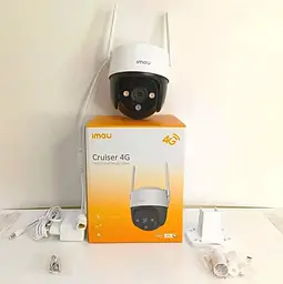 Вулична Wi-Fi камера відеоспостереження Imou Cruiser 4G 2MP поворотна 355 Full HD Сирена Біла - мініатюра 7