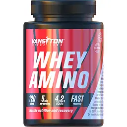 Амінокислота Vansiton Whey Amino 120 таблеток