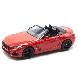 Машинка інерційна BMW Z4 KT5419W масштаб 1:36 Червоний
