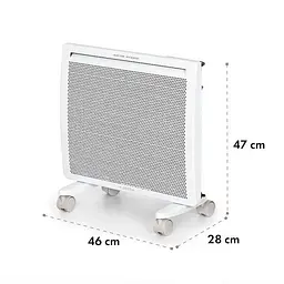Конвекторний обігрівач Klarstein Hot Spot Slimcurve Double Wave 2 в 1 (10035059) - мініатюра 8
