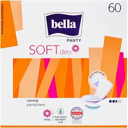 Прокладки гігієнічні щоденні Bella Panty Soft Deo Fresh 60 шт. - мініатюра 2