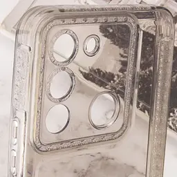 Чохол TPU Starfall Clear для Xiaomi Poco X5 5G / Redmi Note 12 5G Сірий - мініатюра 5