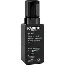 Пінка для волосся Kabuto Hair Styling Foam Wax 250 мл