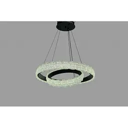 Люстра лед підвісна Linisoln 1532-60*40 BK метал, акрил, LED-стрічка, 60*40 см, 90 Вт - мініатюра 3