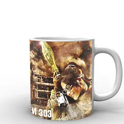 Кухоль GeekLand Атака Титанів Attack on Titan Ханджі AT.02.019 330 мл білий - мініатюра 2