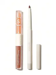 Sheglam набор для губ двухсторонний блеск и карандаш Moody Taupe