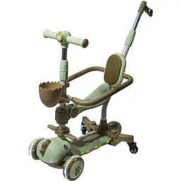 Самокат 5 в 1 Skyper Dinosaur ЦБ-00245773 різнокольоровий - мініатюра 3