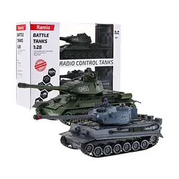 Танки Ramiz Т-34 Тигр дистанційно керовані 2 танки стріляючі 99824