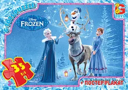 Пазли Frozen Льодяне серце FR004 35 елементів G-Toys