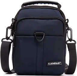 Сумка чоловіча Lanpad на плече Синя - мініатюра 1