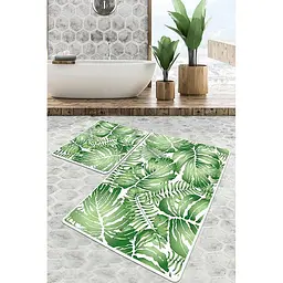 Набір килимків для ванної кімнати Chilai Home Pied 60 x 100 + 50 x 60