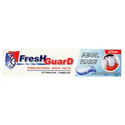 Зубна паста Fresh Guard Pearl White 125 мл (3800031756016)