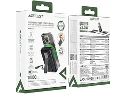 Зовнішній акумулятор (Power Bank) Acefast M24-10000 10000mAh Metal Gray - мініатюра 8