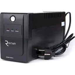 Источник бесперебойного питания Ritar 600 ВА / 360 Вт / 7 А*ч (RTP600L-U)