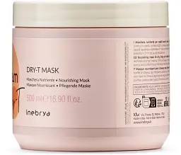 Маска для сухого, кучерявого й фарбованого волосся Inebrya Mask Dry-T 500 мл - мініатюра 4