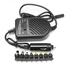 Універсальний зарядний пристрій для ноутбука від 12 V UKC EWDD8040 80 W + 8 перехідників - мініатюра 3