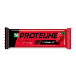 Протеїнові Батончики Fresh Box ProteLine - 24x40г Полуниця