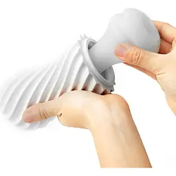 Мастурбатор Tenga Flex Silky White (SO1645) [149515] - мініатюра 7