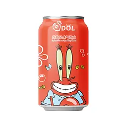 Напій Qdol Spongebob Squarepants Mr. Krabs Lychee Flavor Soda 330 мл