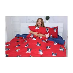 Постільна білизна MirSon Бязь Ranforce Elite 17-0568 Kings of dogs 2х160х220 (2200004733487) - мініатюра 4
