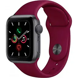Ремінець Sport Band для Apple Watch 38/40/41mm Marsala [119471] - мініатюра 3