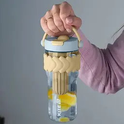 Стакан для води Kite 900 мл бежево-блакитний (K25-1231-1) - мініатюра 8
