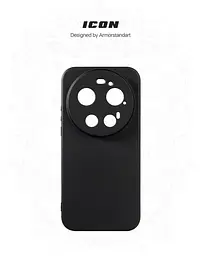 Чехол ArmorStandart ICON для Xiaomi 17 Ultra 5G Camera cover Black (ARM87872) - мініатюра 3
