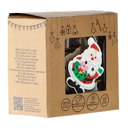 Гірлянда Chomik Санта Клаус 1.65 м 10 LED Теплий білий (5900779854086) - мініатюра 5