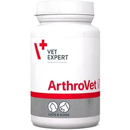 Нутрицевтична добавка Vet Expert ArthroVet для підтримання здоров’я фукції хрящів і суглобів у котів і собак 90 таблеток