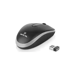 Мишка REAL-EL RM-455W Wireless/Bluetooth Black/Gray (EL123200047) - мініатюра 5