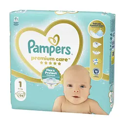 Підгузки Pampers Premium Care Розмір 1 (2-5 кг) 94 шт (8006530259187) - мініатюра 3