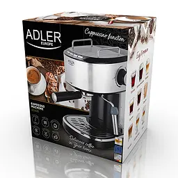 Кавоварка високого тиску Adler AD 4408 потужність 850 Вт тиск 15 бар - мініатюра 5