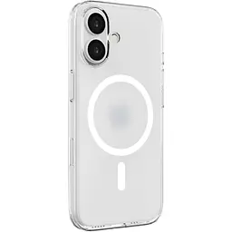 Чохол iLera GlassCase + Camera Button with MagSafe для Apple iPhone 17 Frosted (ILGlCFrCb17) [150405]