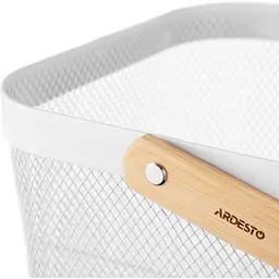 Фруктовниця Ardesto Midori біла 25x24.5x18 см (AR0901W) - мініатюра 4