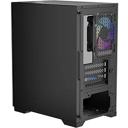 Корпус 1stPlayer X2-M-BK-4F1-PS-600FK-EU Black 600W - мініатюра 2