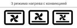 Електродуховка Liberton LEO-650 White 65 л - мініатюра 5