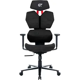 Геймерське крісло GT Racer X-6008 Black [140966] - мініатюра 2