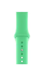 Силіконовий ремінець на смарт-годинник для Apple Watch 42,44,45,46,49 mm, Sport Band (3 Straps), mint, зі зручною застібкою, для годинника епл вотч, спортивний, ArmorStandart (ARM51947)