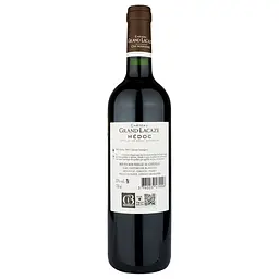 Вино Chateau Grand Lacaze 2017, червоне, сухе, 0,75 л - мініатюра 2