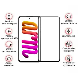 Скло захисне BeCover ZTE Blade V40 / V40 Pro Black (708562) - миниатюра 4