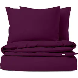 Комплект постільної білизни Cosas двоспальний без простирадла DARK CHERRY 180 x 220 см (Ranfors77_CherryDark_180_2)