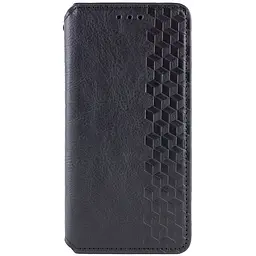 Шкіряний чохол-книжка GETMAN Cubic (PU) для Google Pixel 7a Чорний